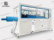 PVC PE Single Wall Corrugated Pipe Machine for Making The Electric Wire Sheath