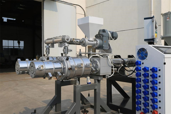 Electrical Protection Cable Conduit Pert Mpp PE PPR PVC HDPE Pipe Extrusion Extruder Machine