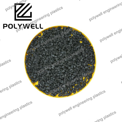 Black Nylon 66 Gf 25 Granules Used To Produce Insulation Strips