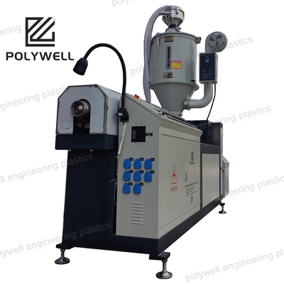 PVC Nylon Extruder Machine Thermal Break Profile 80kg / H 50Hz